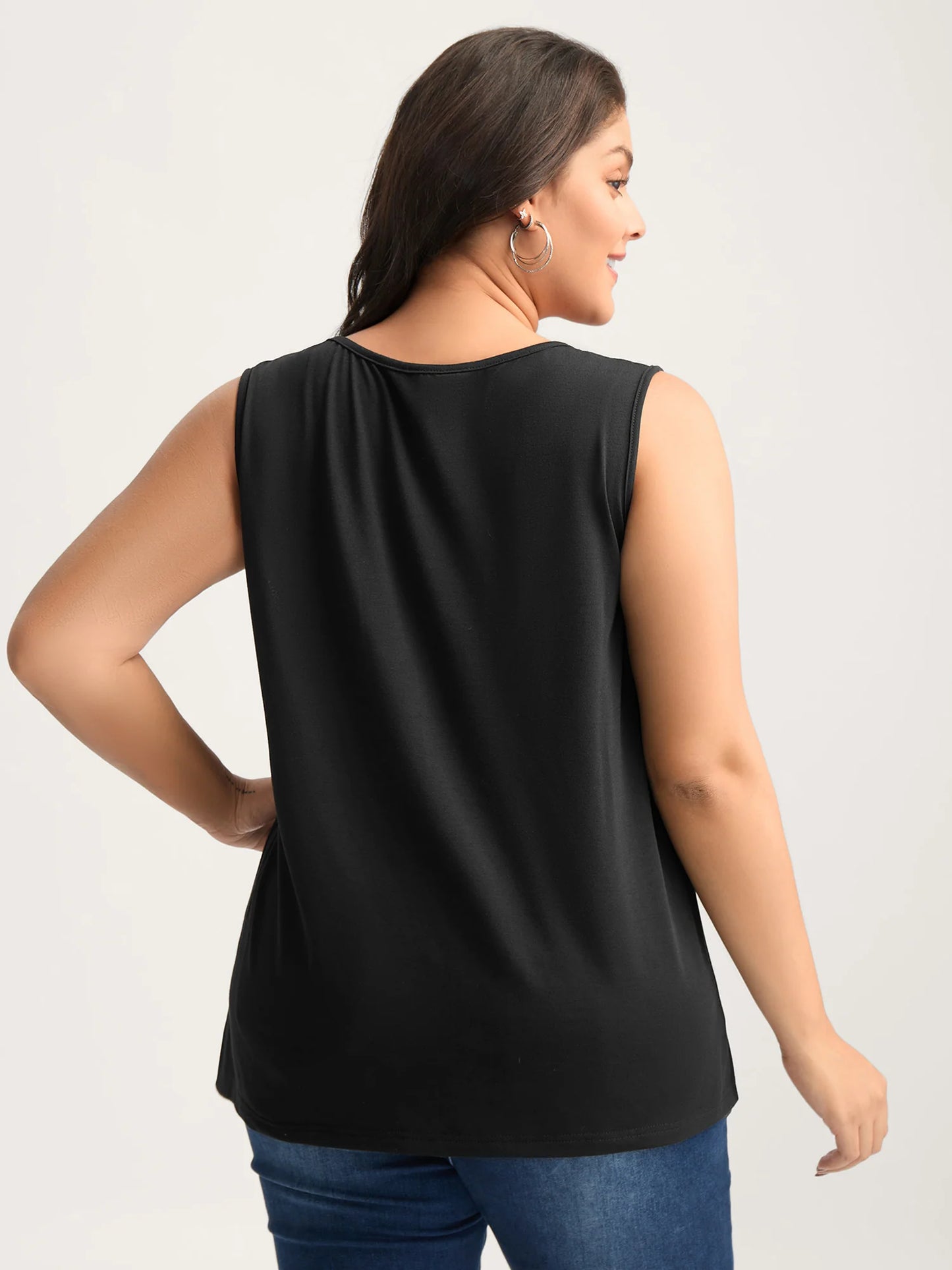 Calming Vibes Solid Tank Top