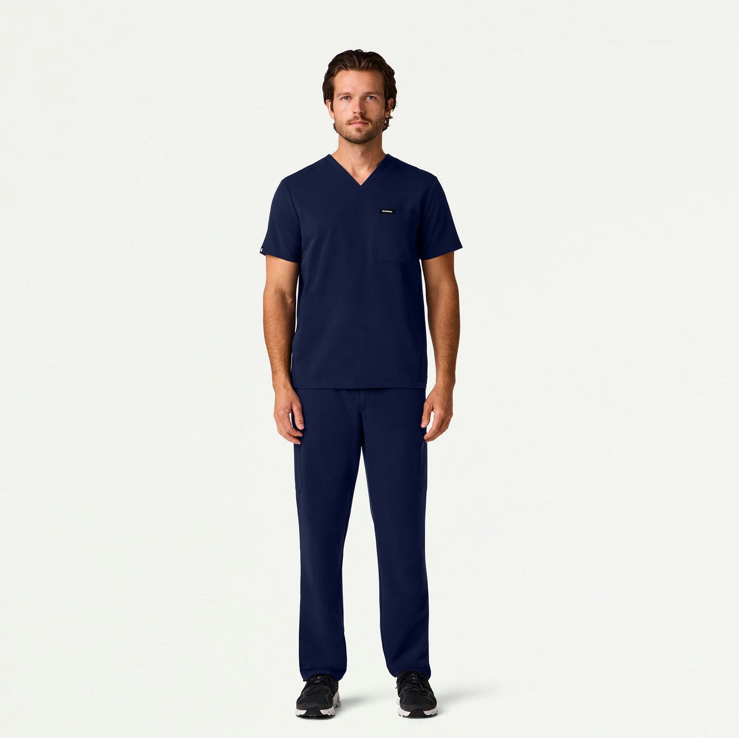 Bron 3-Pocket Scrub Top - Midnight Navy