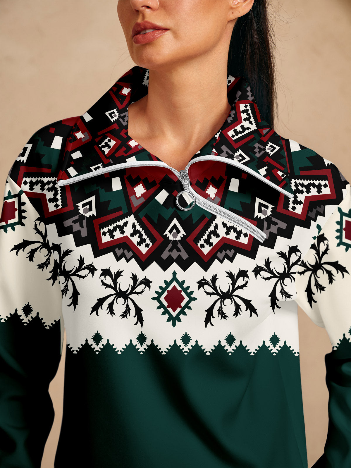 Bold Baroque Golf Sweatshirt