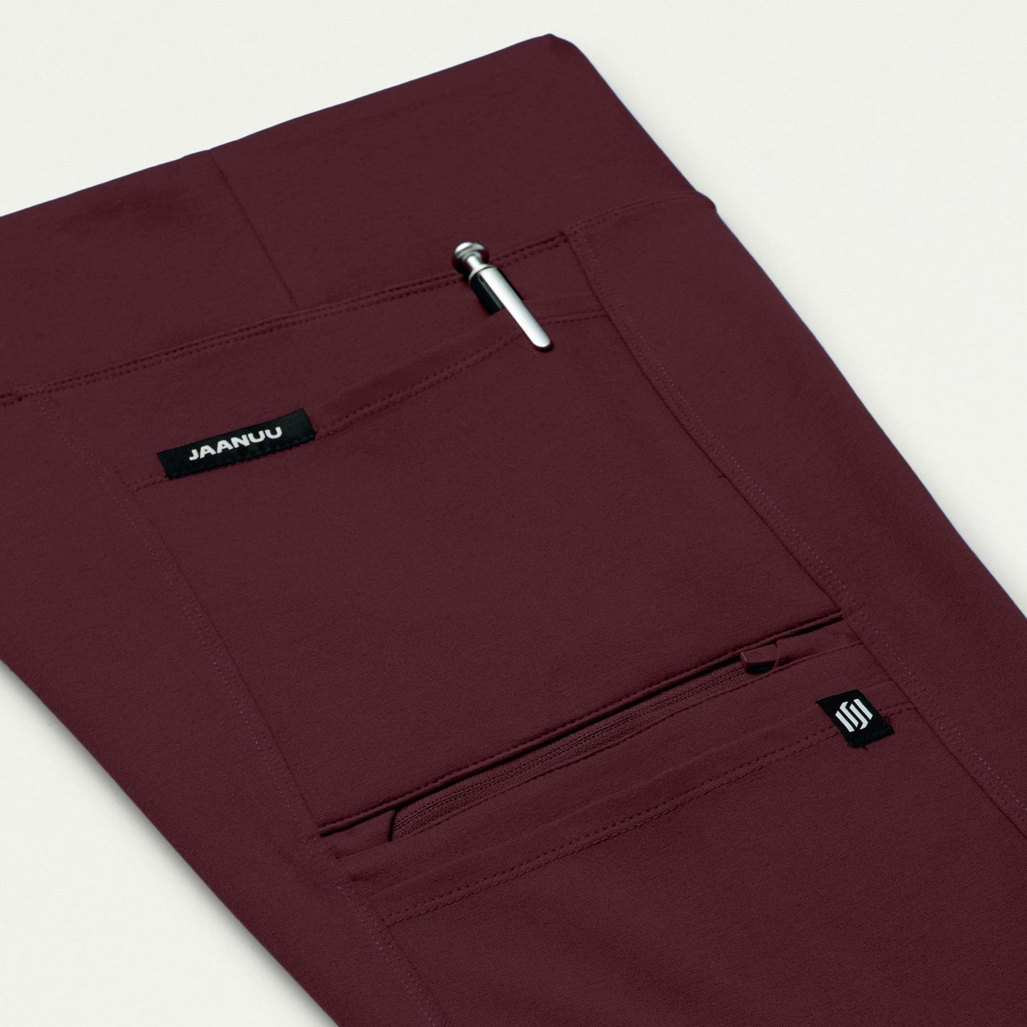 Perri UltraSOFT Yoga Scrub Pant - Redwood