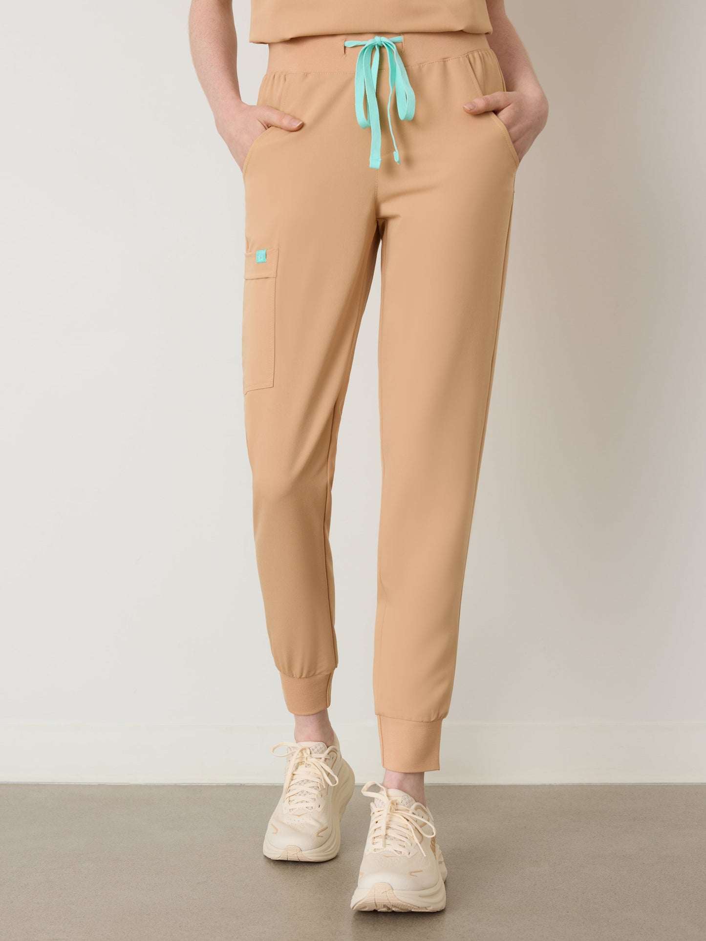 DEMI RE-GARDE™ - SPICED EARTH - Jogger Scrub Pants - SILVADUR™