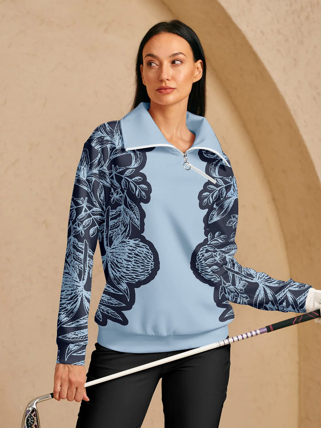 Botanical Energy Golf Sweatshirt