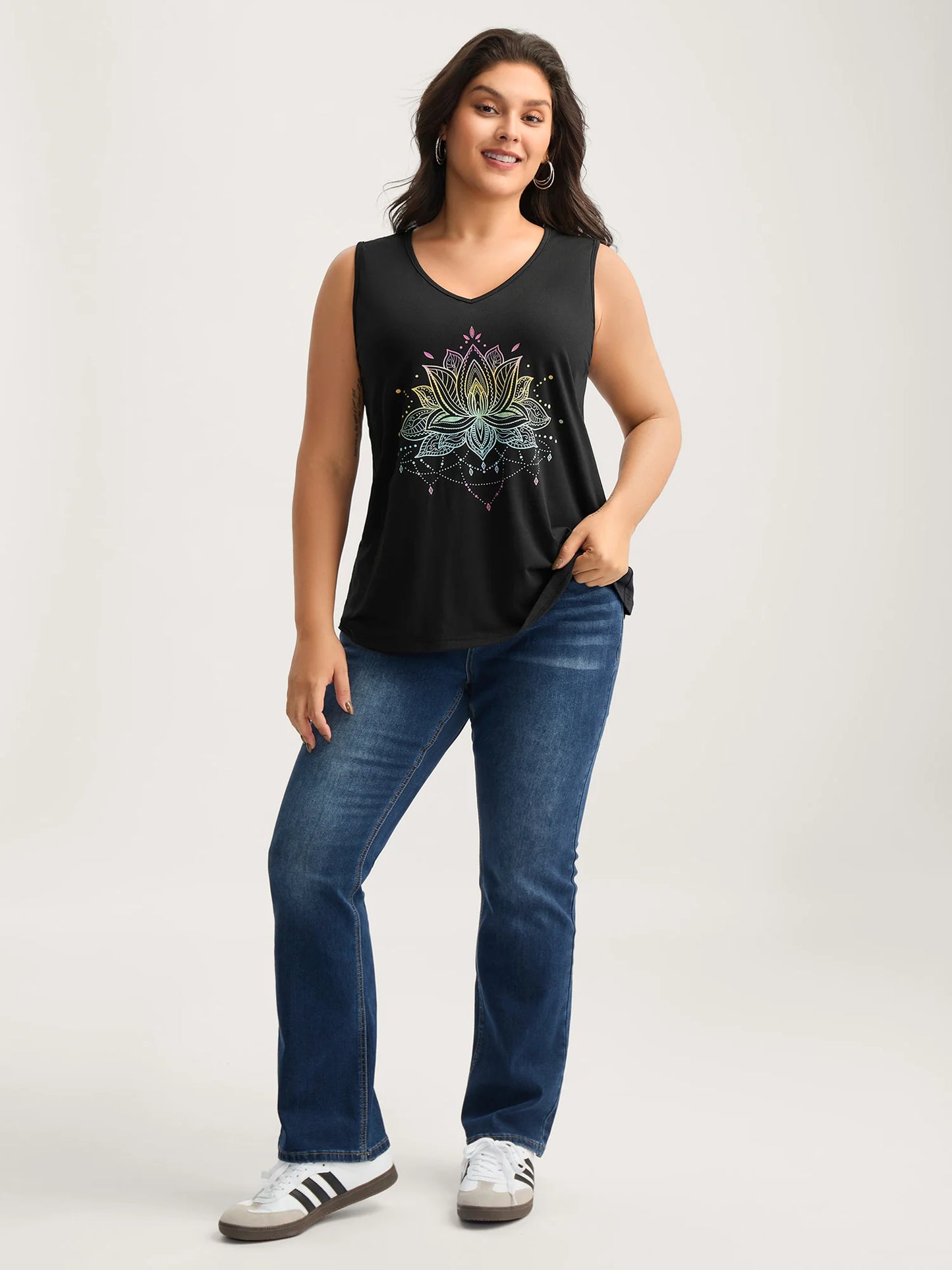 Calming Vibes Solid Tank Top
