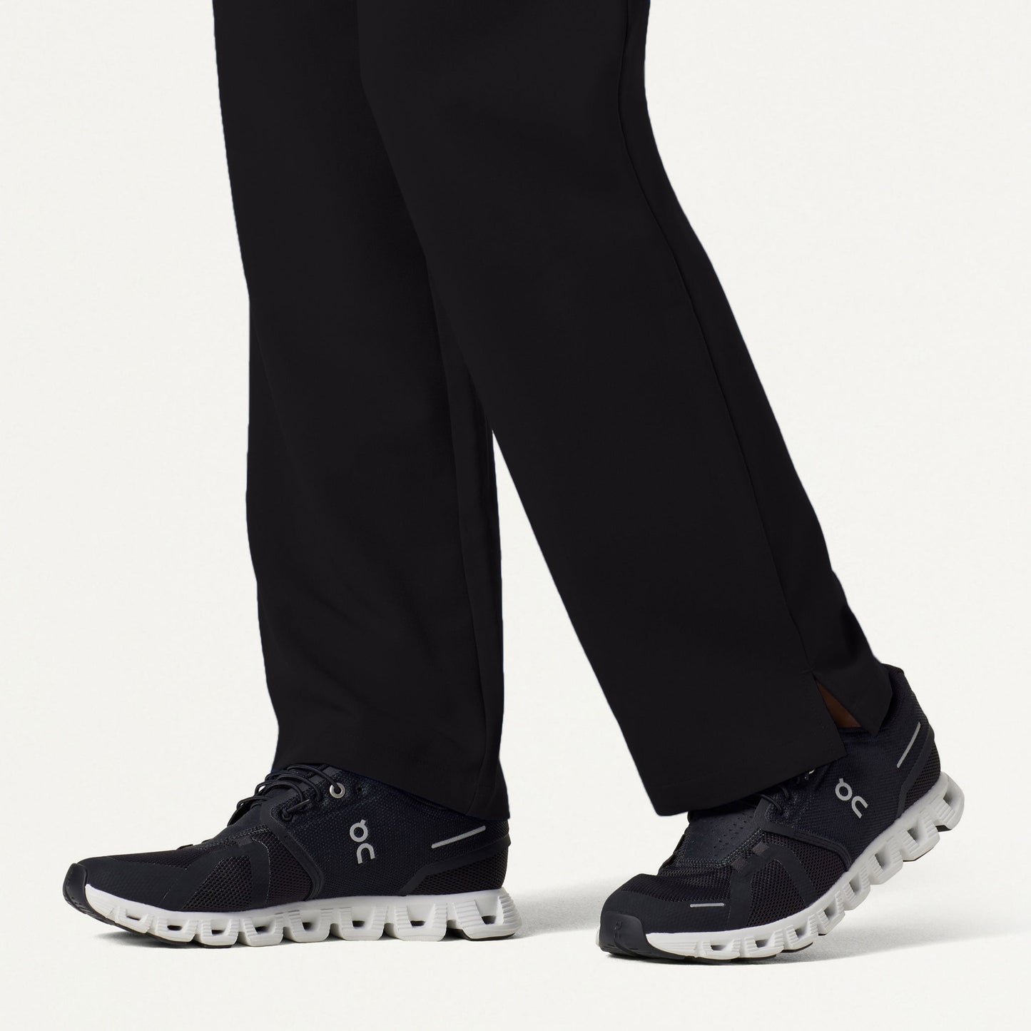 Xenos Essential Knit-Waist Scrub Pant - Black