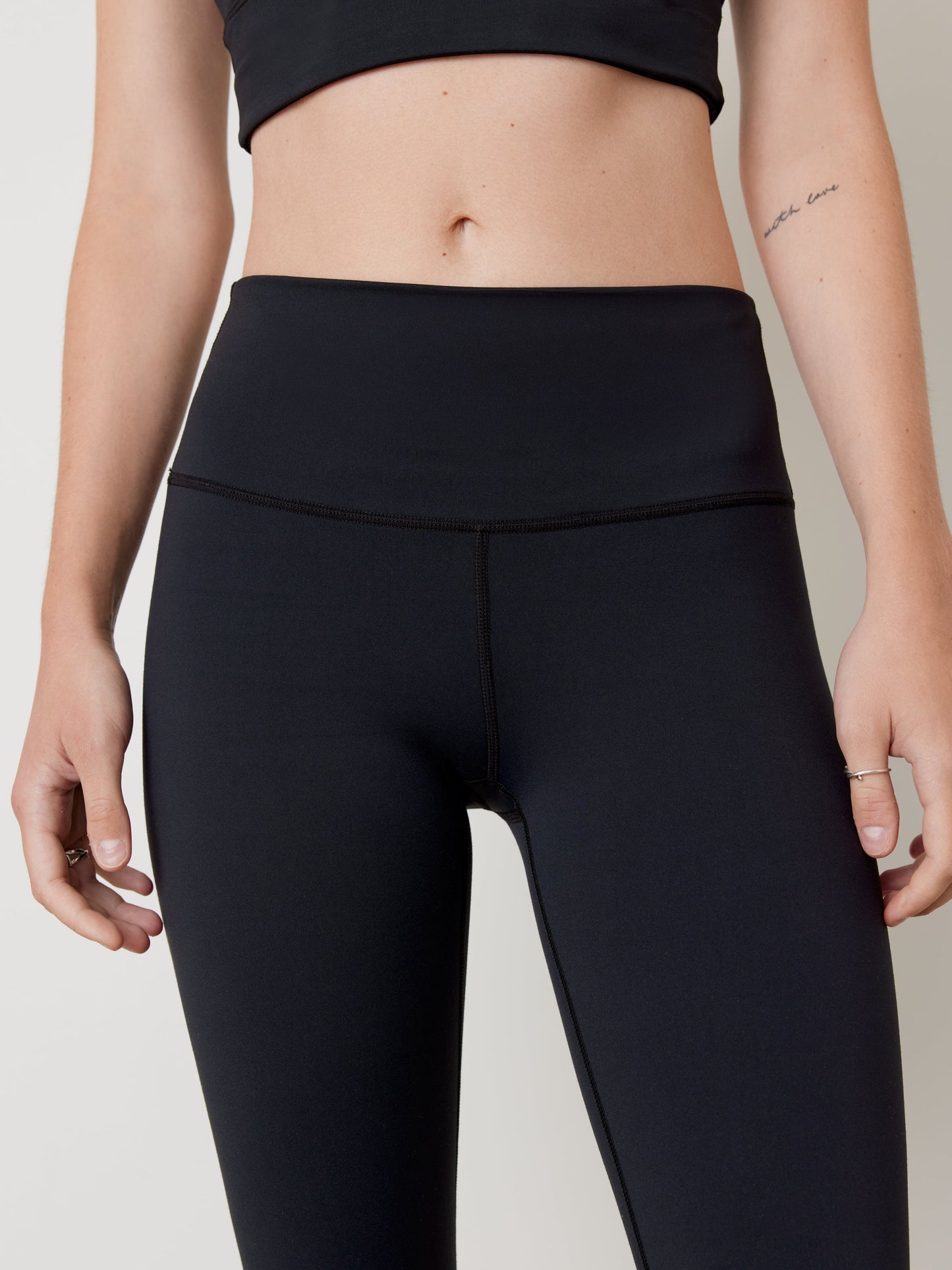 Legging 25" - Black - Garde-Malade - FINAL SALE