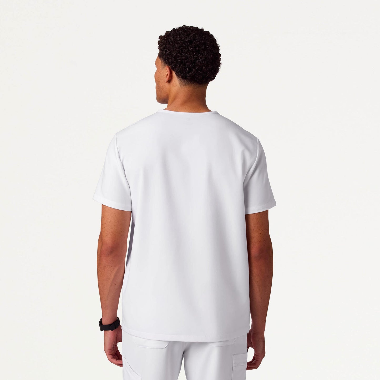 Holmes Everyday 1-Pocket Scrub Top - White