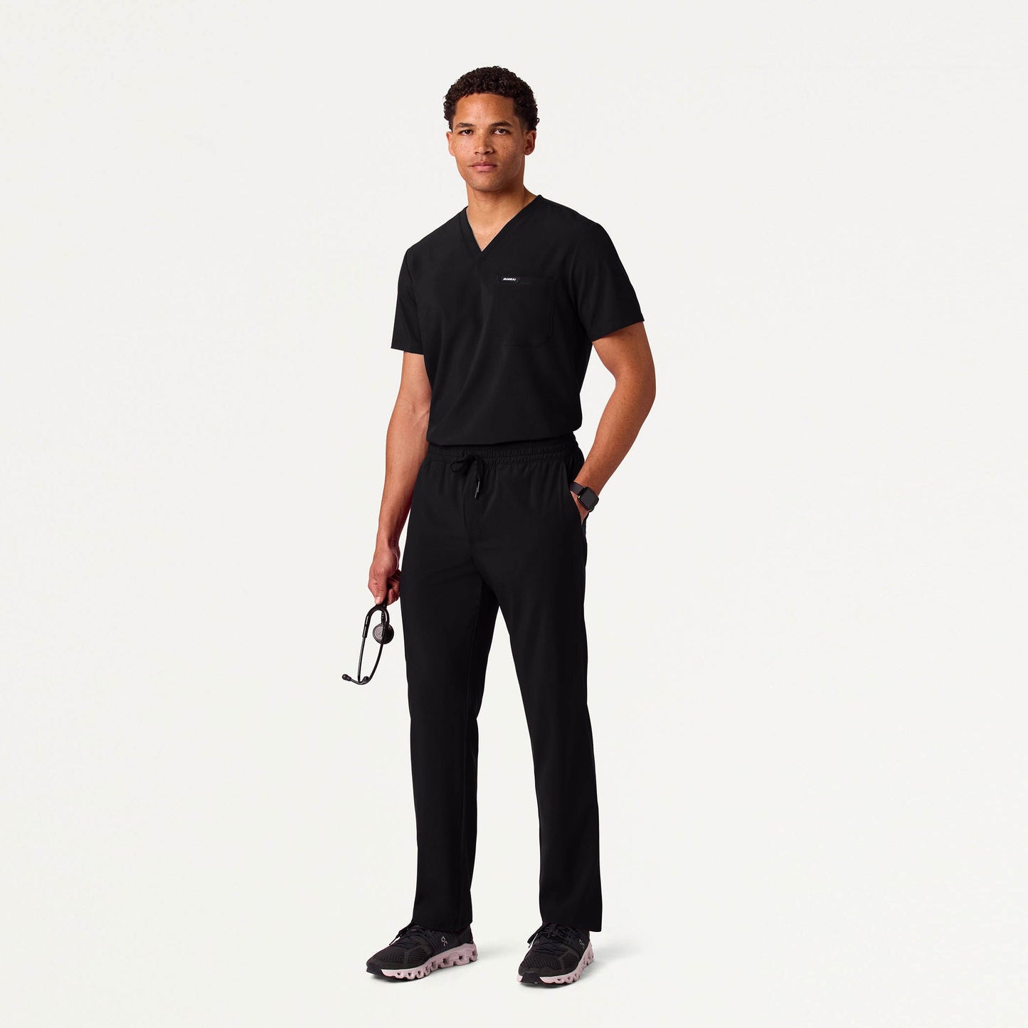 Rhodes UltraLITE™ Straight-Leg Scrub Pant - Black