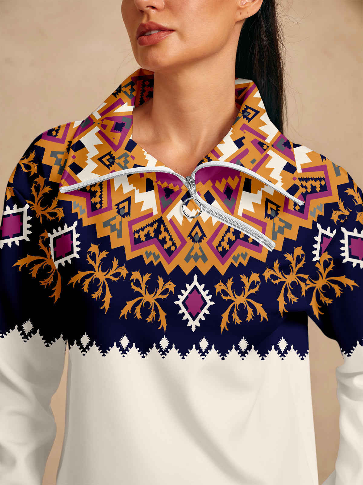 Bold Baroque Golf Sweatshirt