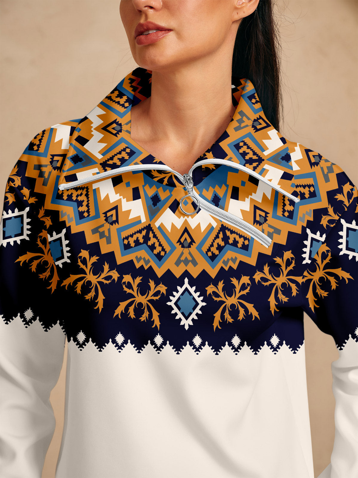 Bold Baroque Golf Sweatshirt