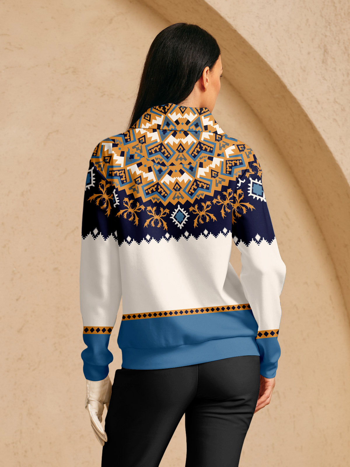 Bold Baroque Golf Sweatshirt