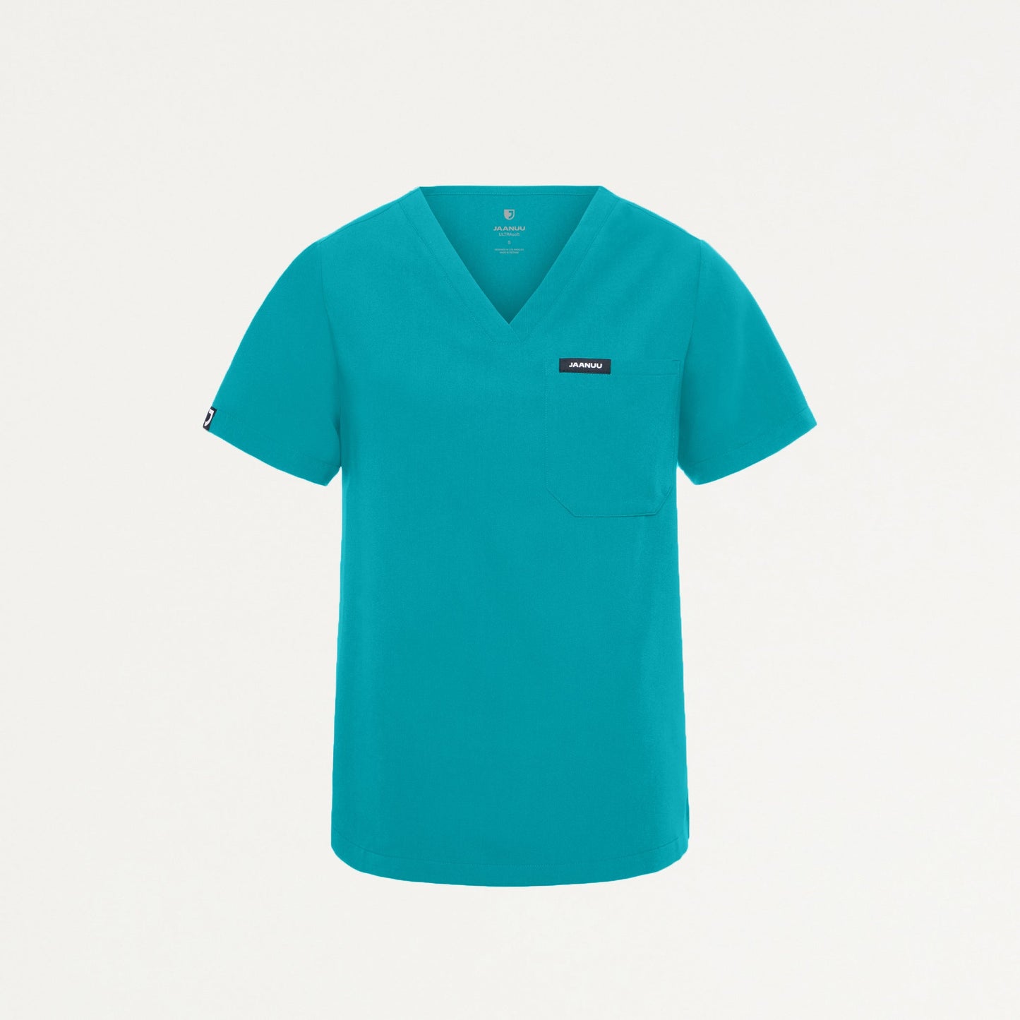 Rhena Essential 1-Pocket Scrub Top - Teal