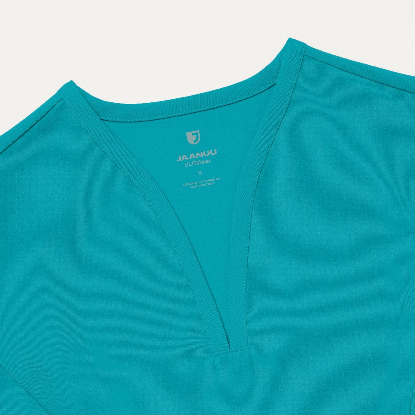 Calix Fit & Flare Scrub Top - Teal