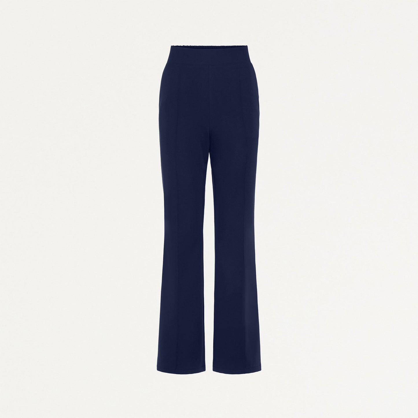 Kori High Waisted Flare Scrub Pant - Midnight Navy