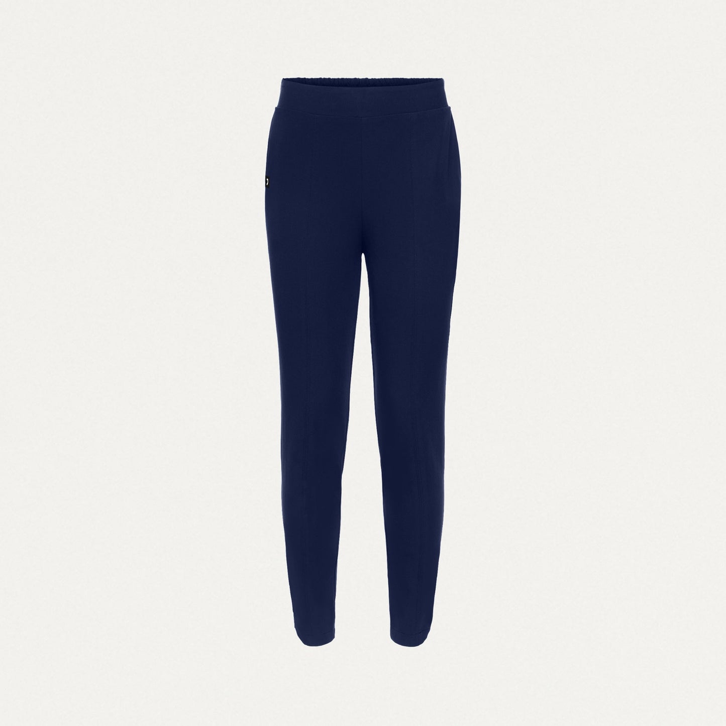 Halle High Waisted Tapered Scrub Pant - Midnight Navy