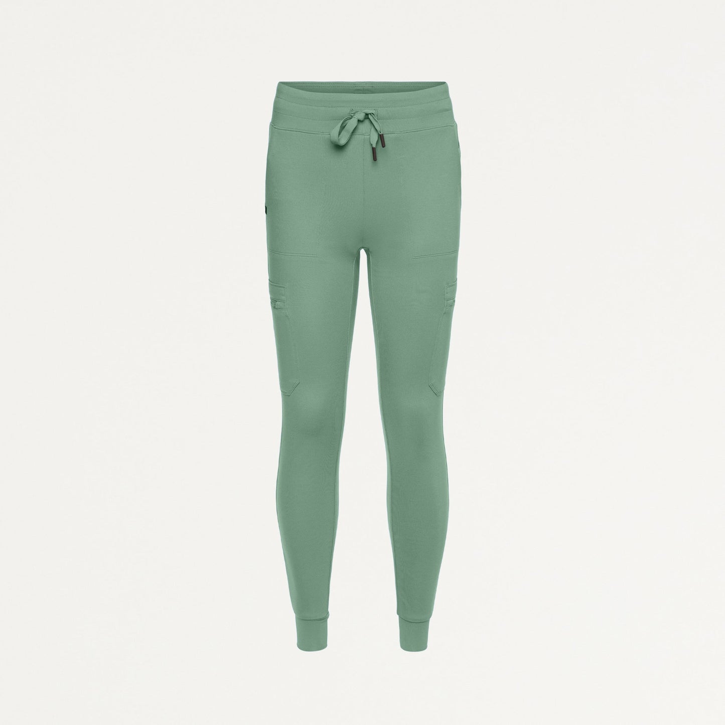 Kait 10-Pocket Skinny UltraSOFT Scrub Jogger - Sage