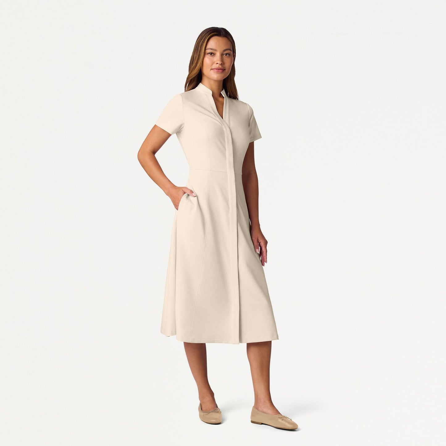 The Scrub Dress - Birch