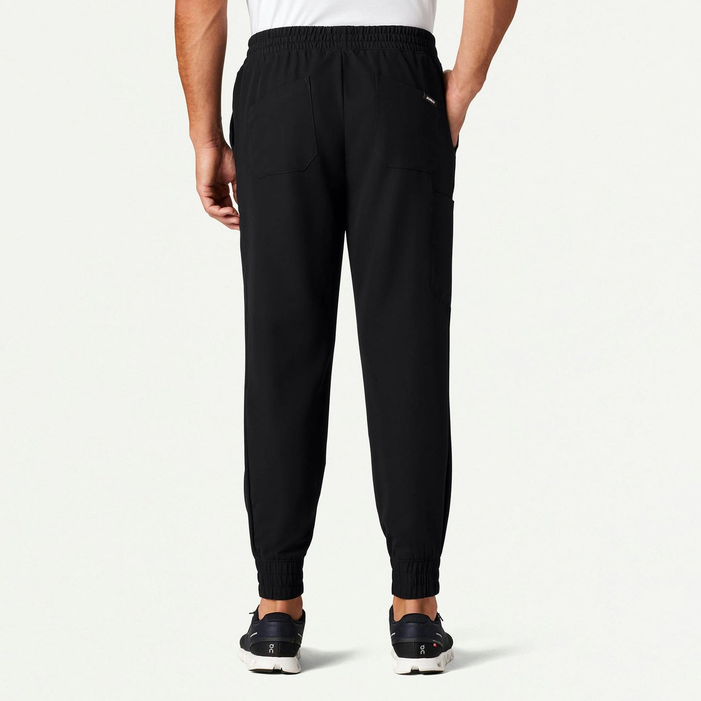 Cobot 8-Pocket Scrub Jogger - Black