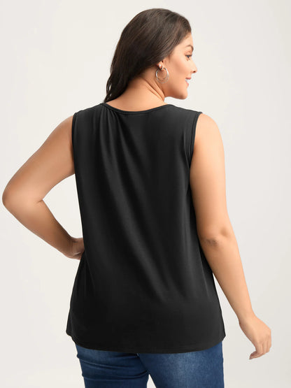 Calming Vibes Solid Tank Top