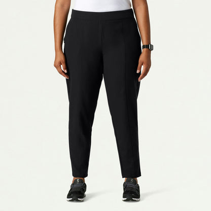 Lio Tapered 5-Pocket Scrub Pant - Black