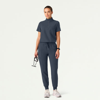 Liv Skinny 8-Pocket Scrub Jogger - Carbon Gray