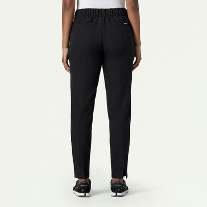 Lio Tapered 5-Pocket Scrub Pant - Black
