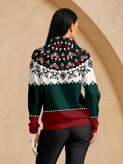 Bold Baroque Golf Sweatshirt