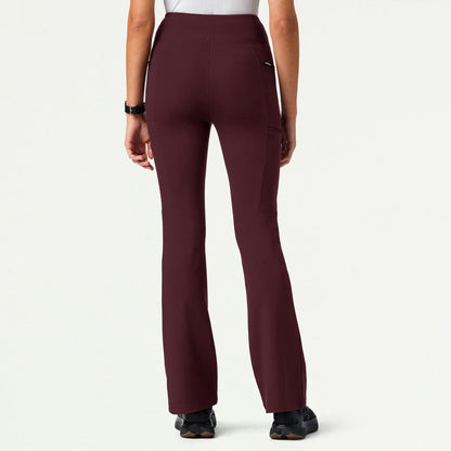 Perri UltraSOFT Yoga Scrub Pant - Redwood