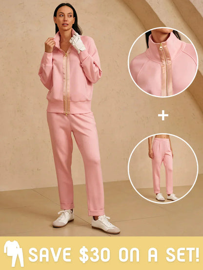 UltraSoft Long Sleeve Trimmed Jacket