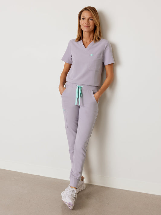 DEMI RE-GARDE™ - PEARL - Jogger Scrub Pants - SILVADUR™ - Final Sale