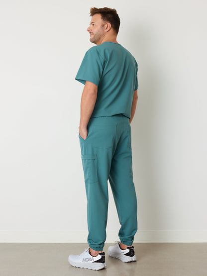 WILLIAM RE-GARDE™ - LAGOON BLUE - Men's Jogger Pants - SILVADUR™