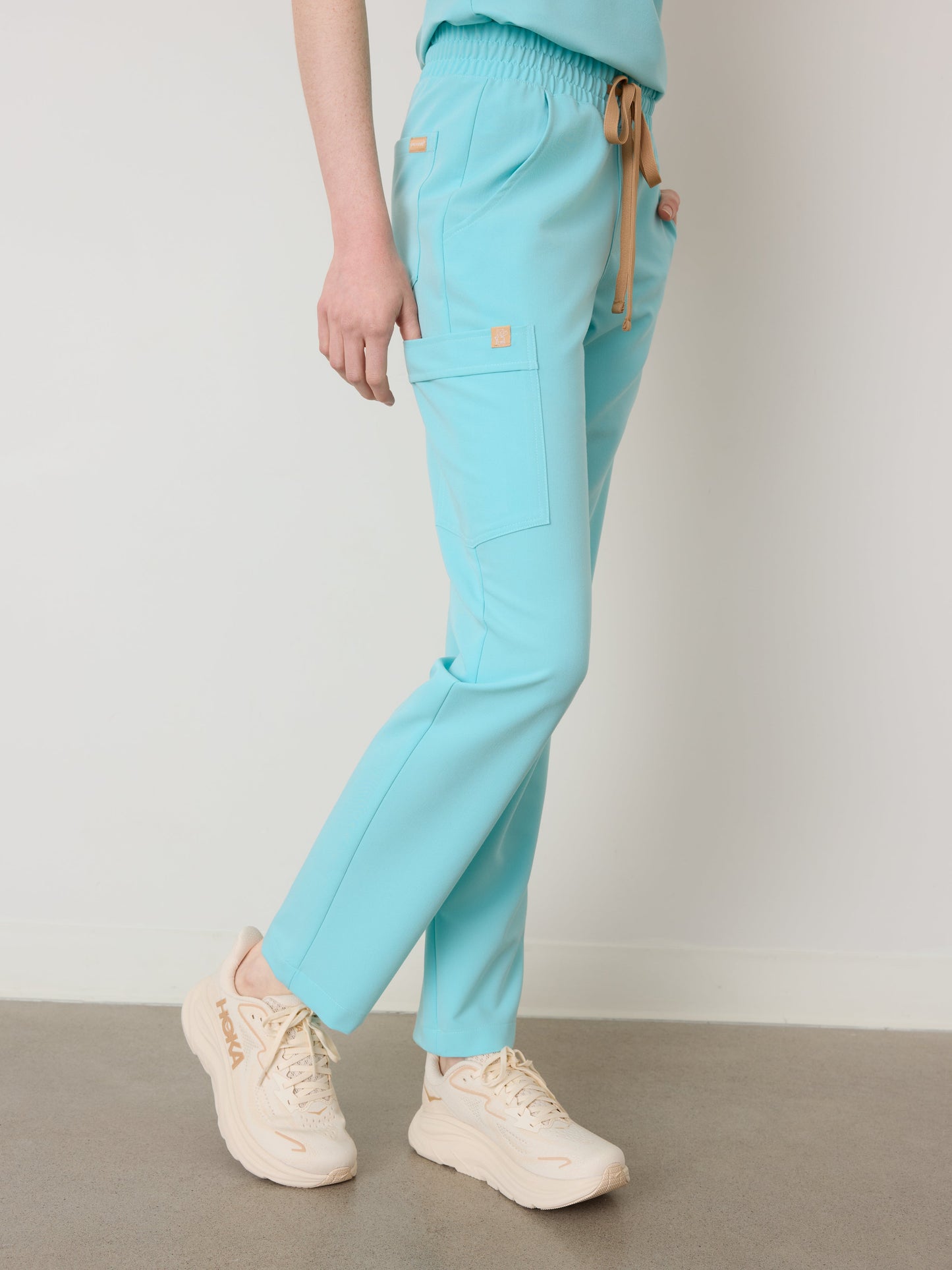 JULIETA RE-GARDE™ - OCEAN TIDE - Straight Cut Scrub Pants - SILVADUR™