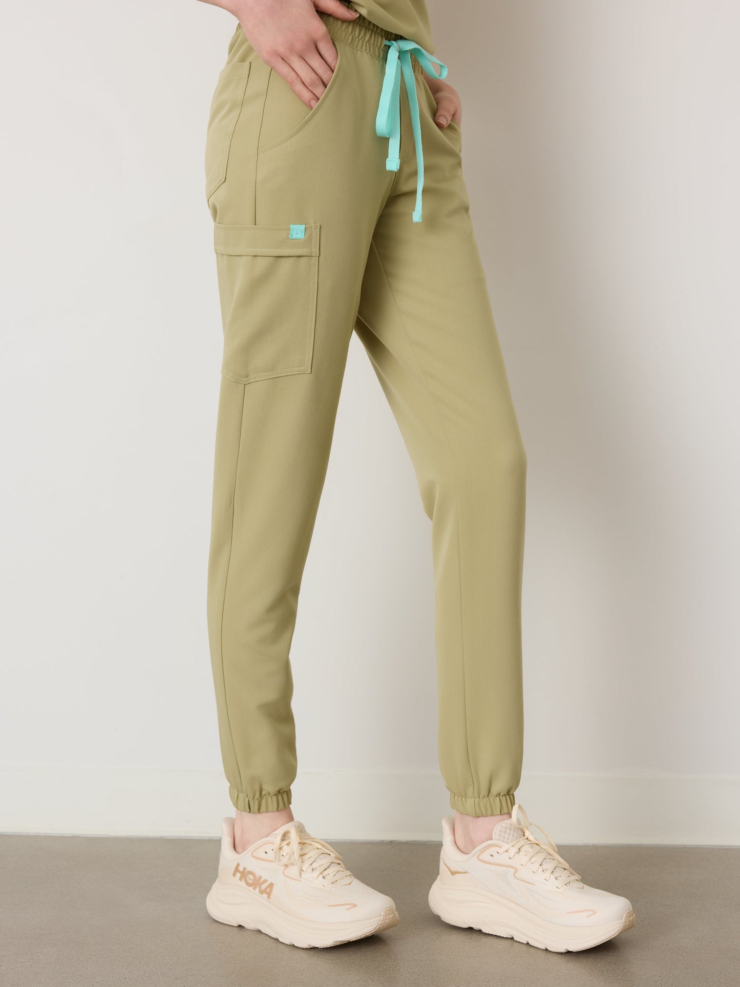 ROSIE RE-GARDE™ - SAGE - Jogger Scrub Pants - SILVADUR™