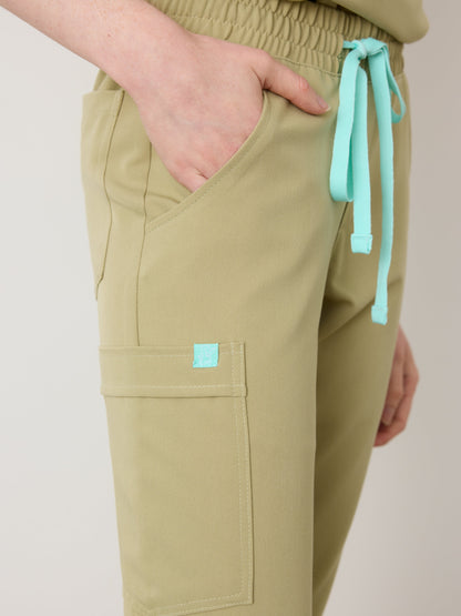 ROSIE RE-GARDE™ - SAGE - Jogger Scrub Pants - SILVADUR™