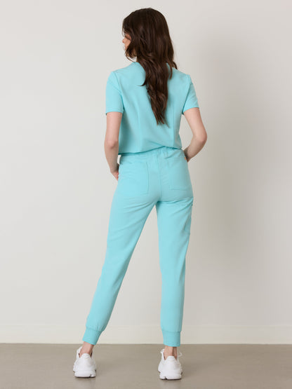 DEMI RE-GARDE™ - OCEAN TIDE - Jogger Scrub Pants - SILVADUR™