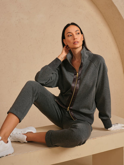 UltraSoft Long Sleeve Trimmed Jacket