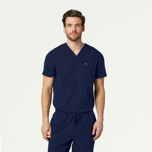 Holmes Everyday 1-Pocket Scrub Top - Midnight Navy