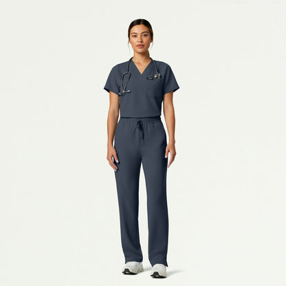 Kerr 365 High Waisted Scrub Pant - Carbon Gray