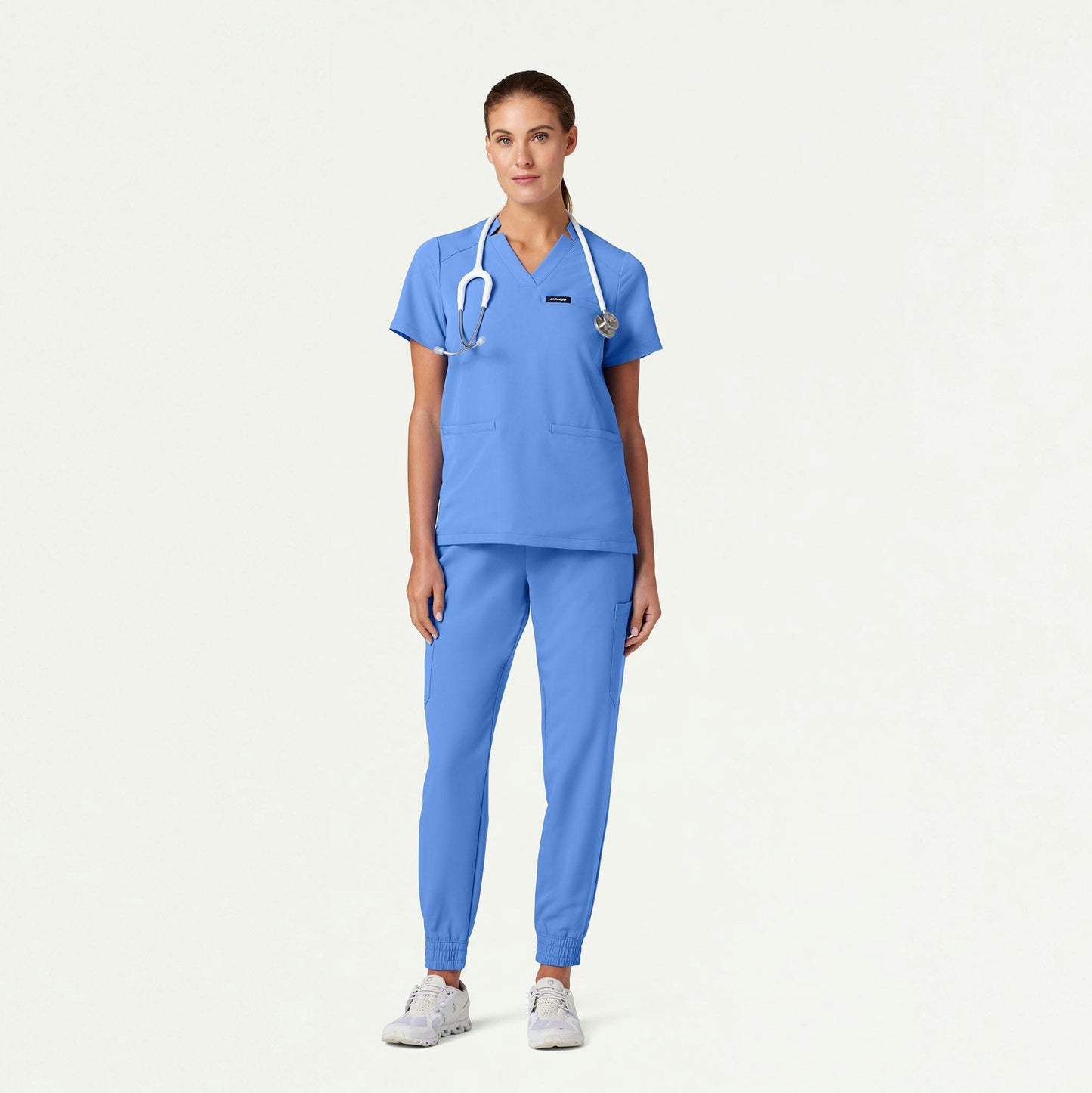 Neo Everyday Cargo Scrub Jogger - Ceil Blue