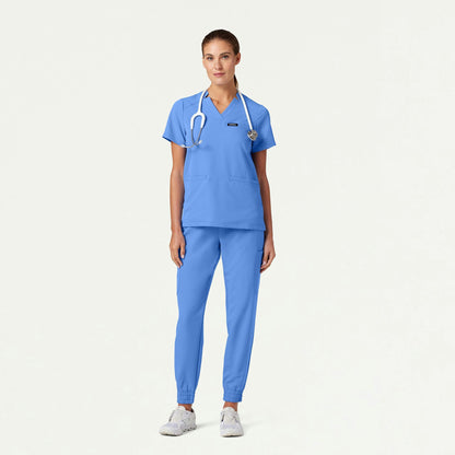 Neo Everyday Cargo Scrub Jogger - Ceil Blue