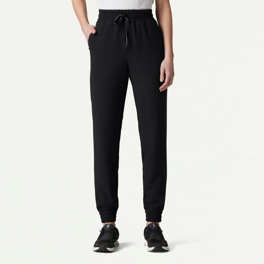 Kerr 365 High Waisted Scrub Jogger - Black