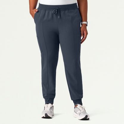 Liv Skinny 8-Pocket Scrub Jogger - Carbon Gray