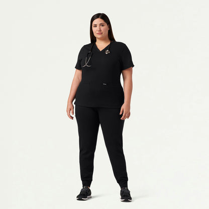Rubi Slim UltraSOFT Scrub Jogger - Black