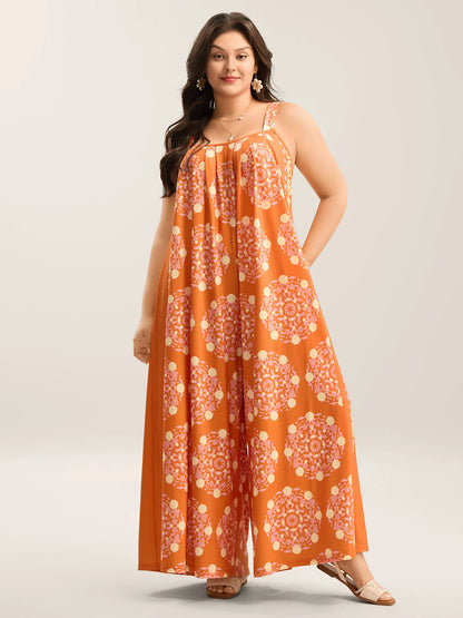 Sunkissed Stretchy Adjustable Strap Jumpsuit