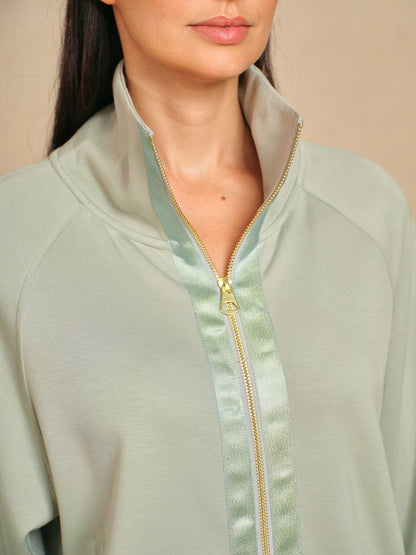 UltraSoft Long Sleeve Trimmed Jacket