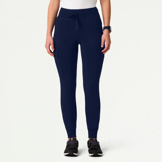 Kait 10-Pocket Skinny UltraSOFT Scrub Jogger - Midnight Navy