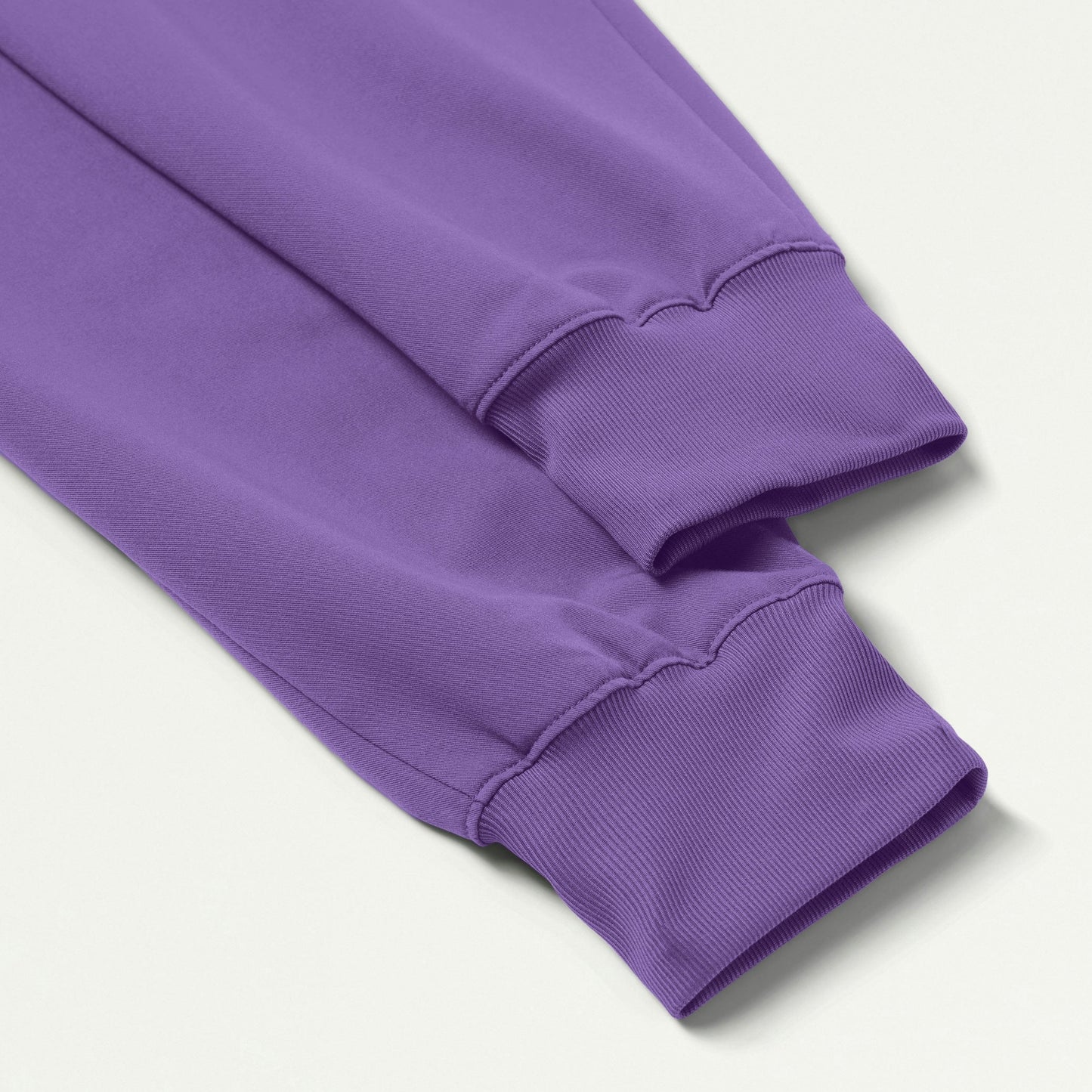 Silex Slim Knit-Waist Scrub Jogger - Violet