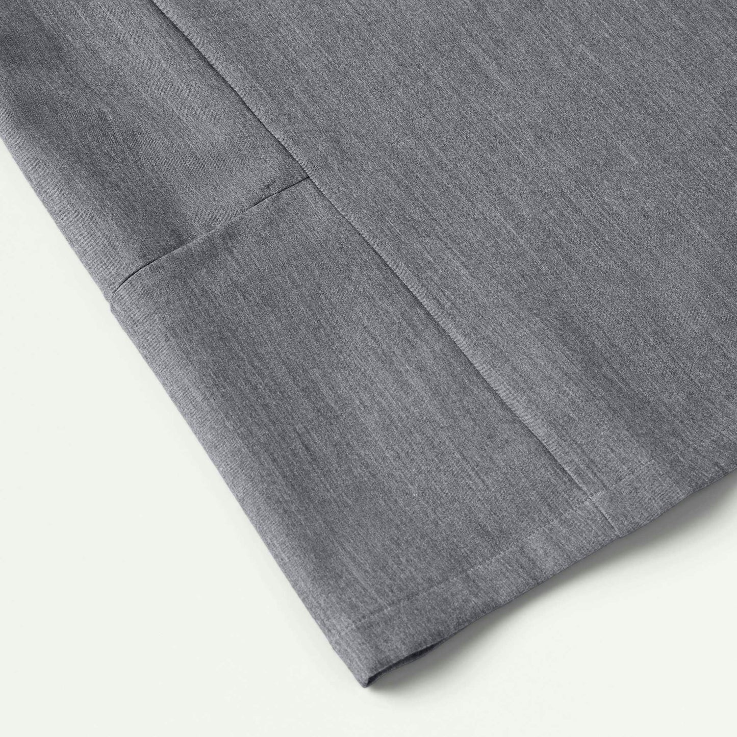 Magna 3-Pocket Scrub Top - Heather Gray