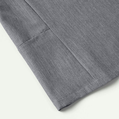 Magna 3-Pocket Scrub Top - Heather Gray