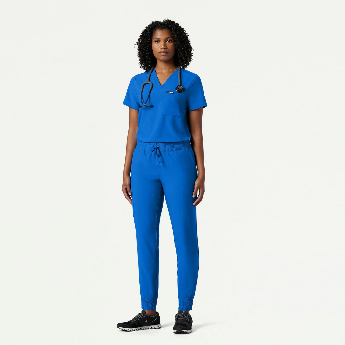 Pret 1-Pocket Classic Scrub Top - Royal Blue