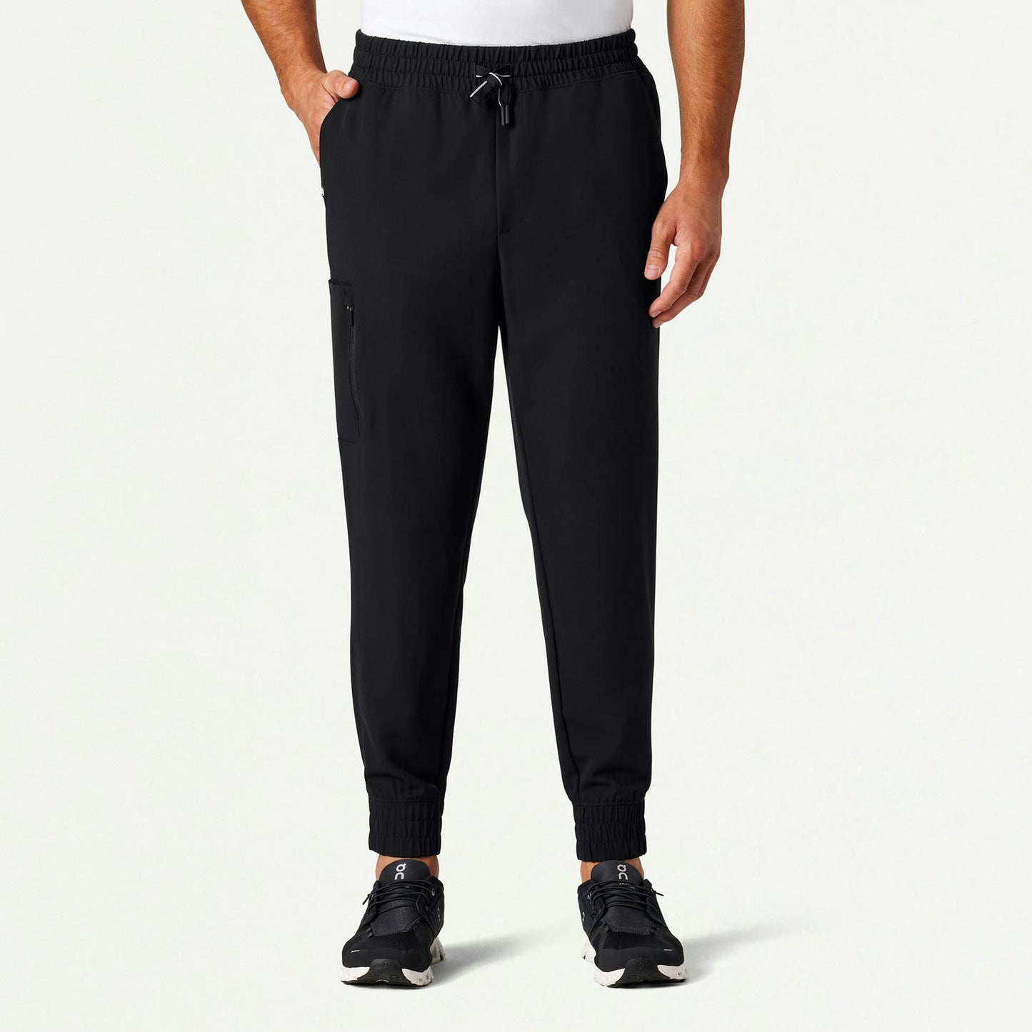 Cobot 8-Pocket Scrub Jogger - Black